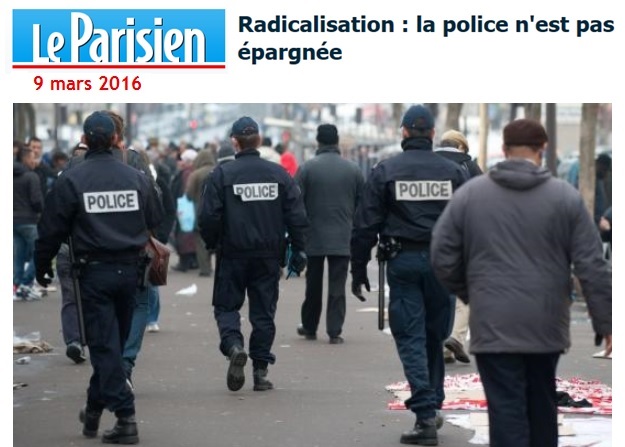 Parisien Radicalisation police