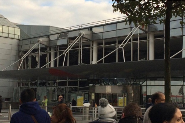 Belgique aéroport attentat