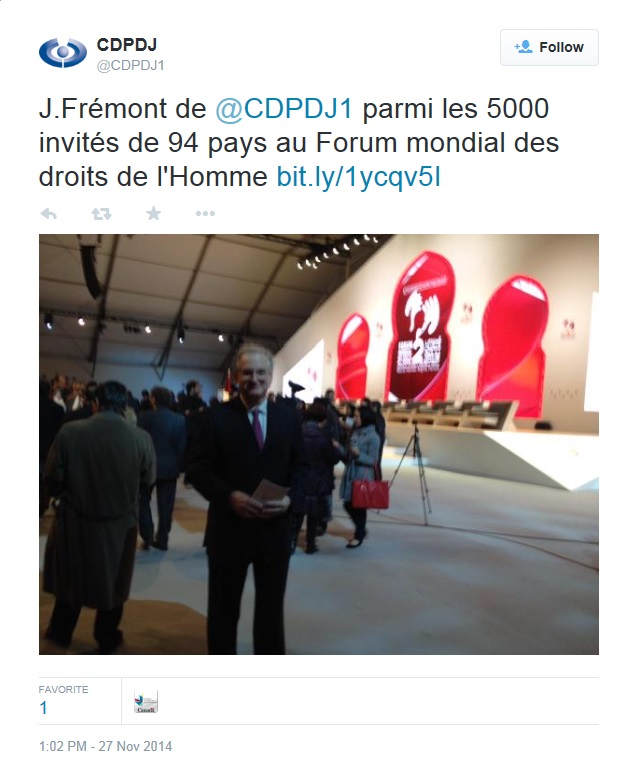 CDPDJ Frémont Maroc 2014 Twitter